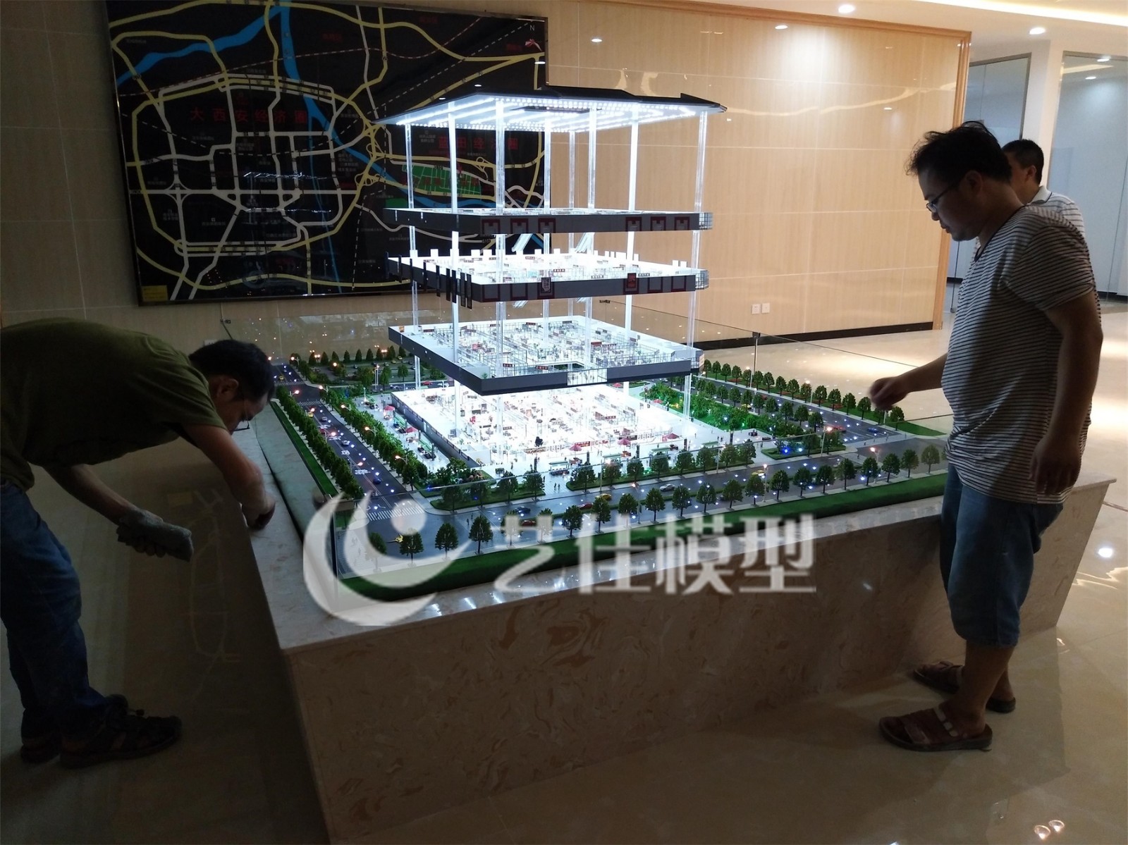 陜西省藍田縣家具工業(yè)園展廳